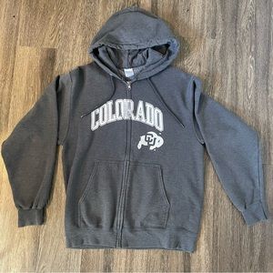 CU Buffaloes Zip Up Hoodie - M -  🦬